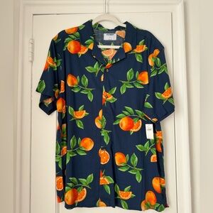Men’s Camp Style Citrus Button Down